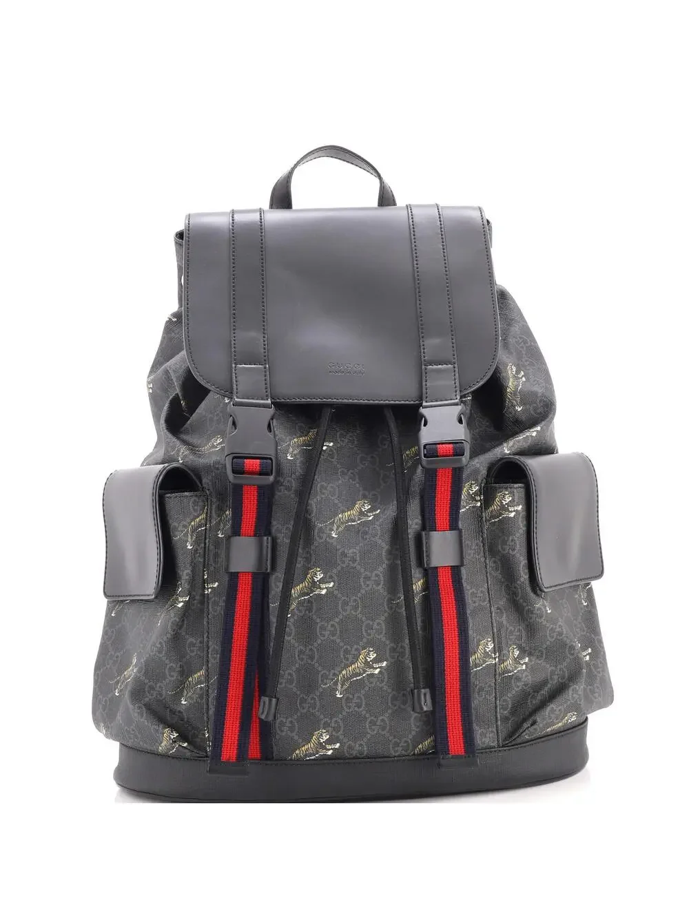 Gucci Double Pocket Buckle Backpack #296393G18B Gucci Double Pocket Buckle Backpack | Grailed main image 4